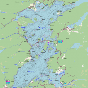 Dybdekart Kilsfjorden